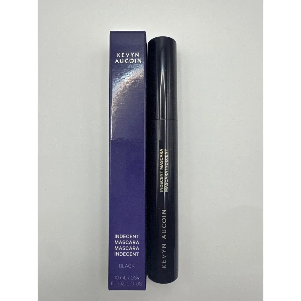 Kevyn Aucoin Indecent Mascara Black 10mL 0.34oz‎ Volumizing Lengthening BNIB